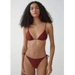 Bikini von MANGO, in der Farbe Rot, aus Polyester, andere Perspektive, Vorschaubild