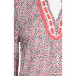 Klassische Bluse von SAINT TROPEZ, in der Farbe Rosa, aus Baumwolle, andere Perspektive, Vorschaubild