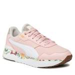 Hallenschuhe von Puma, in der Farbe Rosa, aus Textil, andere Perspektive, Vorschaubild