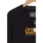 Langarmshirt von Jack Wolfskin, in der Farbe Schwarz, aus Baumwolle, andere Perspektive, Vorschaubild