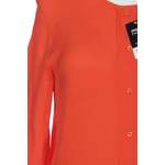 Klassische Bluse von Tara Jarmon, in der Farbe Orange, aus Elasthan, andere Perspektive, Vorschaubild