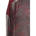 Klassische Bluse von Lala Berlin, in der Farbe Rot, aus Seide, andere Perspektive, Vorschaubild