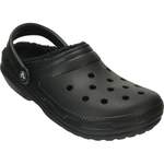 Clog von Crocs, in der Farbe Schwarz, aus Leder, andere Perspektive, Vorschaubild