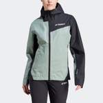 Outdoorjacke von adidas Terrex, in der Farbe Schwarz, andere Perspektive, Vorschaubild