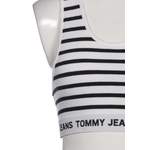 Top von Tommy Jeans, in der Farbe Weiss, aus Baumwolle, andere Perspektive, Vorschaubild