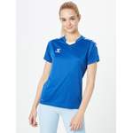 Fußballtrikot von Hummel, in der Farbe Weiss, aus Polyester, andere Perspektive, Vorschaubild