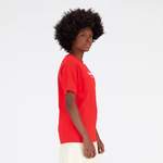 T-Shirt von New Balance, in der Farbe Rot, aus Baumwolle, andere Perspektive, Vorschaubild