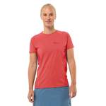 Funktionsshirt von Jack Wolfskin, in der Farbe Rot, aus Polyester, andere Perspektive, Vorschaubild