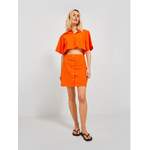 Blusenkleid von JJXX, in der Farbe Orange, aus Baumwolle, andere Perspektive, Vorschaubild