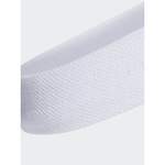 Stirnbänder von Adidas, in der Farbe Weiss, aus Polyester, andere Perspektive, Vorschaubild