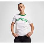 T-Shirt von Converse, in der Farbe Weiss, andere Perspektive, Vorschaubild