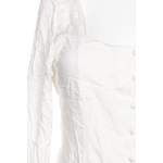 Klassische Bluse von YAS, in der Farbe Weiss, aus Elasthan, andere Perspektive, Vorschaubild