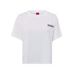 T-Shirt von HUGO, in der Farbe Weiss, aus Elasthan, Vorschaubild