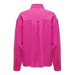 Klassische Bluse von Only, in der Farbe Rosa, aus Viskose, andere Perspektive, Vorschaubild