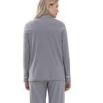 Pyjama von mey, in der Farbe Grau, aus Baumwolle, andere Perspektive, Vorschaubild
