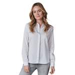 Klassische Bluse von Zhrill, in der Farbe Weiss, aus Jeans, andere Perspektive, Vorschaubild