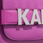 Umhängetasche von Karl Lagerfeld, in der Farbe Lila, aus Textil, andere Perspektive, Vorschaubild