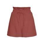 Shorts von Vero Moda, in der Farbe Braun, aus Viskose, andere Perspektive, Vorschaubild