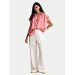 Bluse von Polo Ralph Lauren, in der Farbe Rosa, aus Leinen, andere Perspektive, Vorschaubild