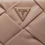 Henkeltasche von Guess, in der Farbe Beige, aus Kunststoff, andere Perspektive, Vorschaubild