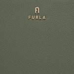 Clutch von Furla, in der Farbe Grün, aus Textil, andere Perspektive, Vorschaubild