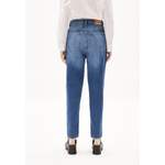 High Waist Jeans von ARMEDANGELS, in der Farbe Blau, aus Baumwolle, andere Perspektive, Vorschaubild