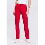 Gerade Jeans von Arizona, in der Farbe Rot, aus Baumwolle, andere Perspektive, Vorschaubild