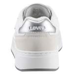 Plateau Sneaker von Levis, in der Farbe Weiss, aus Textil, andere Perspektive, Vorschaubild