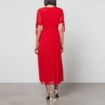 Kleid von Never Fully Dressed, in der Farbe Rot, aus Polyester, andere Perspektive, Vorschaubild