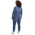 Jeansjacke von Tom Tailor Plus, in der Farbe Blau, aus Baumwolle, andere Perspektive, Vorschaubild