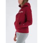 Hoodie von Champion, in der Farbe Rot, aus Polyester, andere Perspektive, Vorschaubild