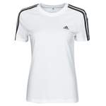 T-Shirt von Adidas, in der Farbe Weiss, aus Baumwolle, Vorschaubild