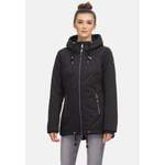 Outdoorjacke von Ragwear, in der Farbe Schwarz, andere Perspektive, Vorschaubild