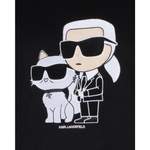 T-Shirt von Karl Lagerfeld, in der Farbe Schwarz, andere Perspektive, Vorschaubild