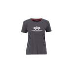 T-Shirt von alpha industries, in der Farbe Grau, andere Perspektive, Vorschaubild