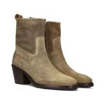 Ankleboot von Shabbies, in der Farbe Beige, aus Leder, andere Perspektive, Vorschaubild