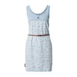 Sommerkleid von Alife & Kickin, in der Farbe Weiss, aus Denim, andere Perspektive, Vorschaubild