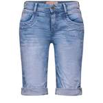 Shorts von Street One, in der Farbe Blau, aus Polyester, andere Perspektive, Vorschaubild