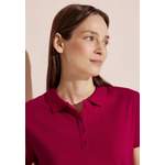 Poloshirt von Street One, in der Farbe Rot, andere Perspektive, Vorschaubild