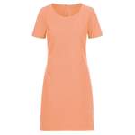 Jerseykleid von Trigema, in der Farbe Orange, aus Polyester, andere Perspektive, Vorschaubild