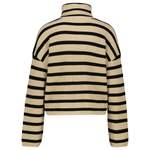 Rollkragenpullover von Moss Copenhagen, in der Farbe Beige, aus Polyester, andere Perspektive, Vorschaubild