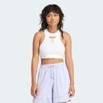 Tanktop von adidas Originals, in der Farbe Weiss, aus Elasthan, andere Perspektive, Vorschaubild