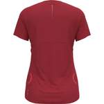 T-Shirt von Odlo, in der Farbe Rot, aus Polyester, andere Perspektive, Vorschaubild