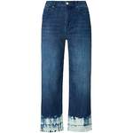 7/8-Jeans von RAFFAELLO ROSSI, in der Farbe Blau, aus Polyester, andere Perspektive, Vorschaubild