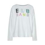 Sweatshirt von ELBSAND, in der Farbe Weiss, aus Baumwolle, andere Perspektive, Vorschaubild