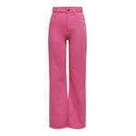 5-Pocket-Jeans von Only, in der Farbe Rosa, aus Baumwolle, andere Perspektive, Vorschaubild