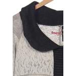 Strickjacke von Desigual, in der Farbe Grau, aus Wolle, andere Perspektive, Vorschaubild