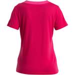 T-Shirt von Icebreaker, in der Farbe Rosa, andere Perspektive, Vorschaubild