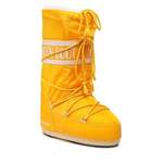 Snowboot von moon boot, in der Farbe Gelb, aus Nylon, andere Perspektive, Vorschaubild