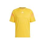 Funktionsshirt von adidas performance, in der Farbe Gelb, aus Polyester, andere Perspektive, Vorschaubild